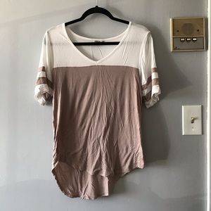 Medium Top with College Stripes